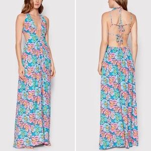 For love and lemons Yasmin Floral maxi dress